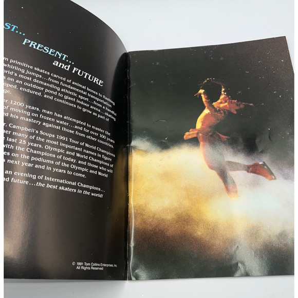 Campbell's Soups 1991 Tour Of World Figure Skating Champions Program Magazine - Picture 5 of 9